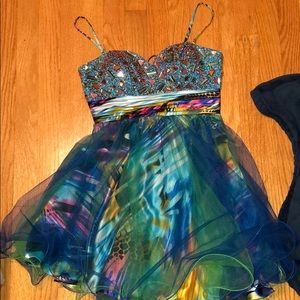 Multicolored Prom/party dress